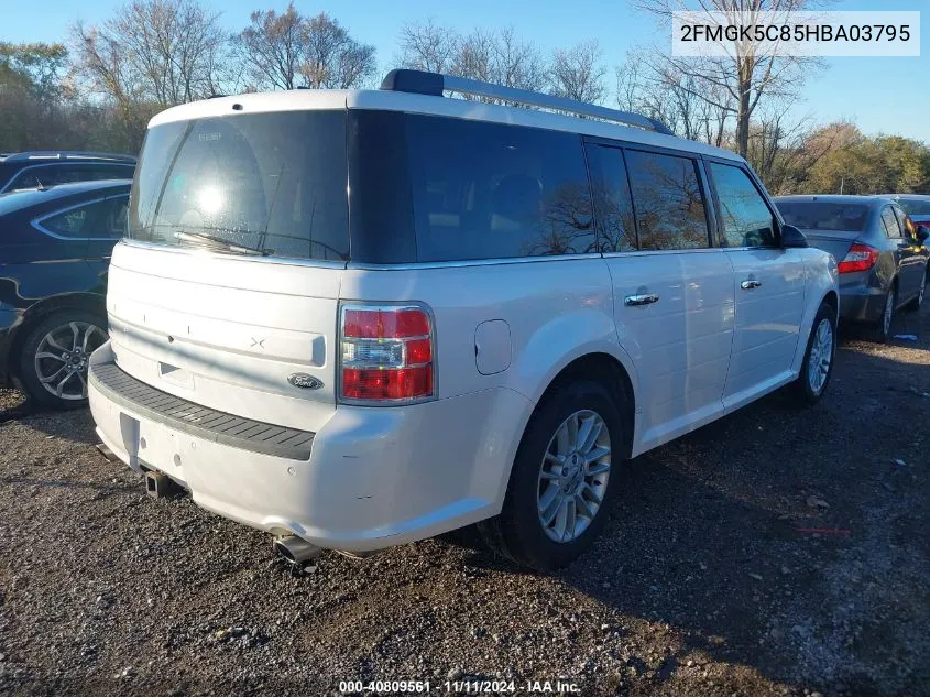 2017 Ford Flex Sel VIN: 2FMGK5C85HBA03795 Lot: 40809561