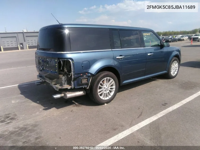 2FMGK5C85JBA11689 2018 Ford Flex Sel