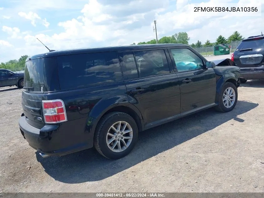 2FMGK5B84JBA10356 2018 Ford Flex Se