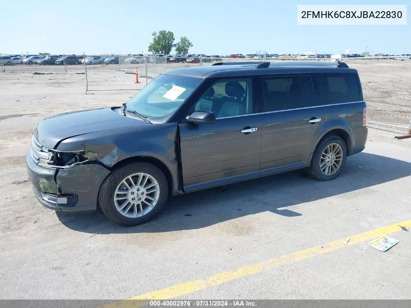 2018 Ford Flex Sel VIN: 2FMHK6C8XJBA22830 Lot: 40002976