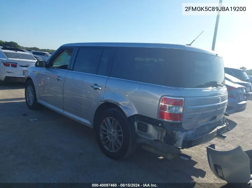 2FMGK5C89JBA19200 2018 Ford Flex Sel