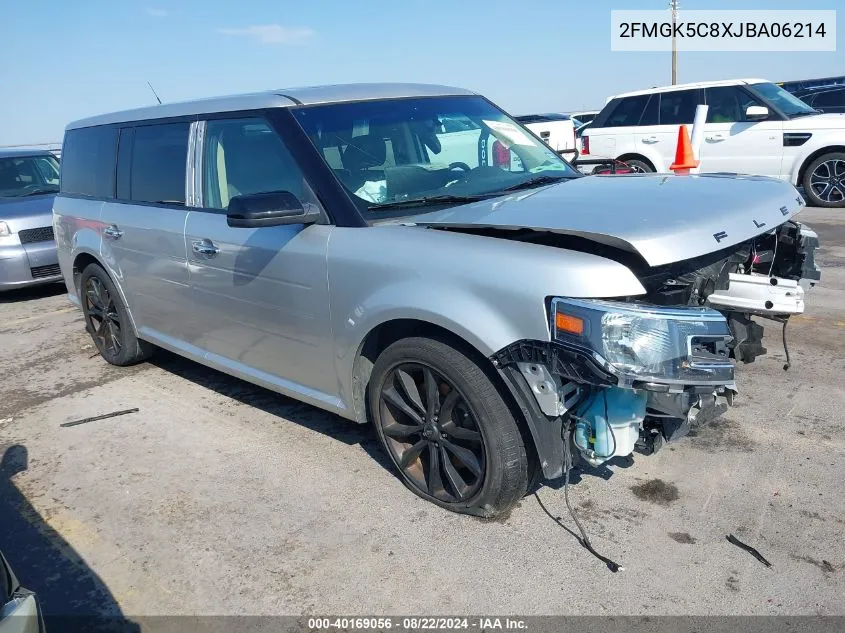 2018 Ford Flex Sel VIN: 2FMGK5C8XJBA06214 Lot: 40169056