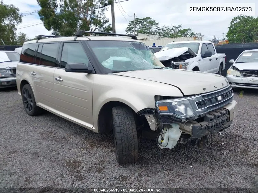 2018 Ford Flex Sel VIN: 2FMGK5C87JBA02573 Lot: 40256519