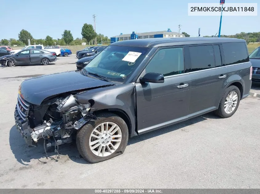 2018 Ford Flex Sel VIN: 2FMGK5C8XJBA11848 Lot: 40297285