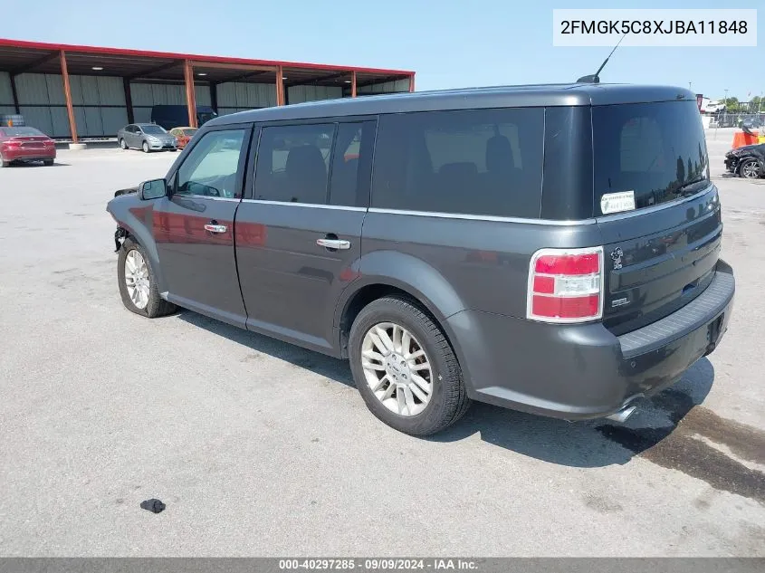 2018 Ford Flex Sel VIN: 2FMGK5C8XJBA11848 Lot: 40297285