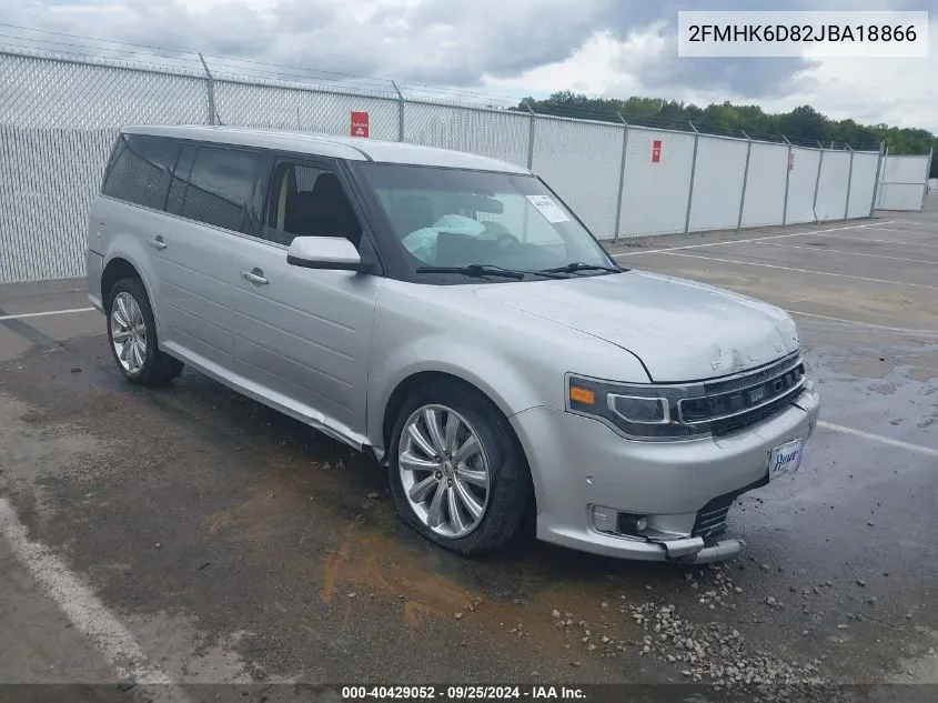 2018 Ford Flex Limited VIN: 2FMHK6D82JBA18866 Lot: 40429052