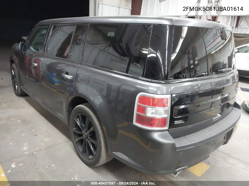 2018 Ford Flex Sel VIN: 2FMGK5C81JBA01614 Lot: 40437597