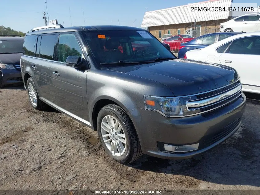 2018 Ford Flex Sel VIN: 2FMGK5C84JBA14678 Lot: 40481374