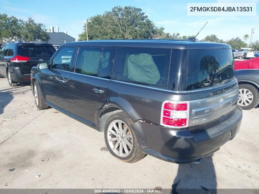 2018 Ford Flex Limited VIN: 2FMGK5D84JBA13531 Lot: 40495843