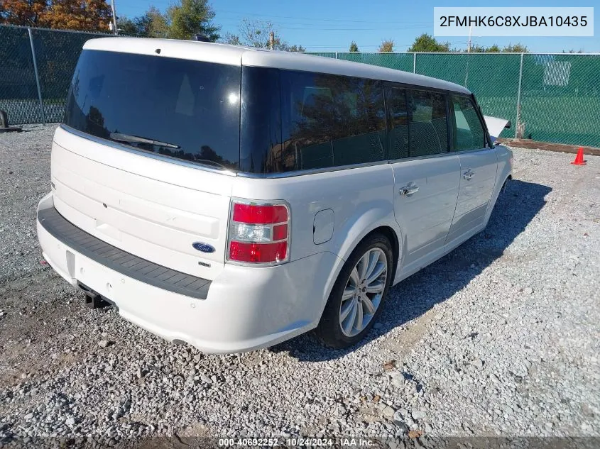 2018 Ford Flex Sel VIN: 2FMHK6C8XJBA10435 Lot: 40692252