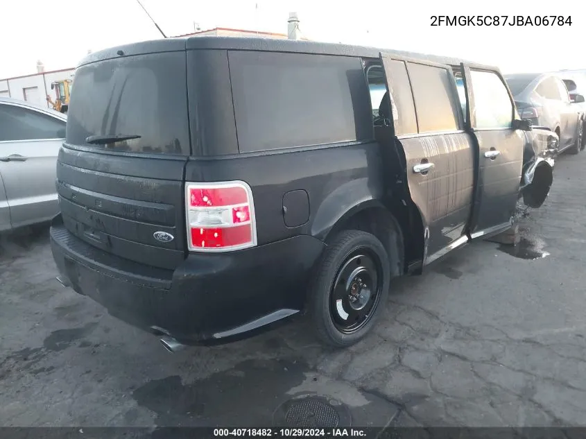 2018 Ford Flex Sel VIN: 2FMGK5C87JBA06784 Lot: 40718482