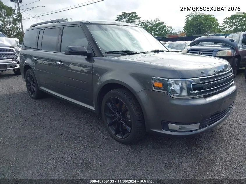 2018 Ford Flex Sel VIN: 2FMGK5C8XJBA12076 Lot: 40756133