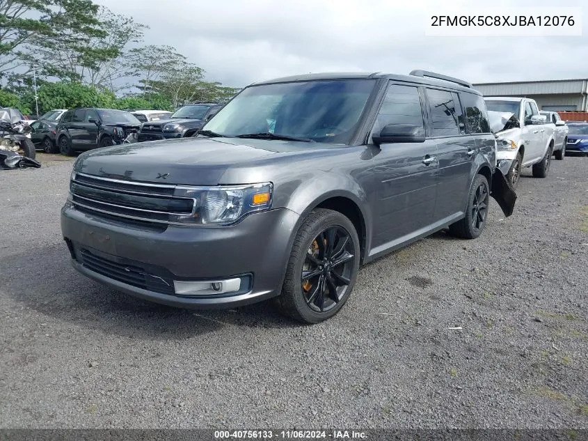 2018 Ford Flex Sel VIN: 2FMGK5C8XJBA12076 Lot: 40756133