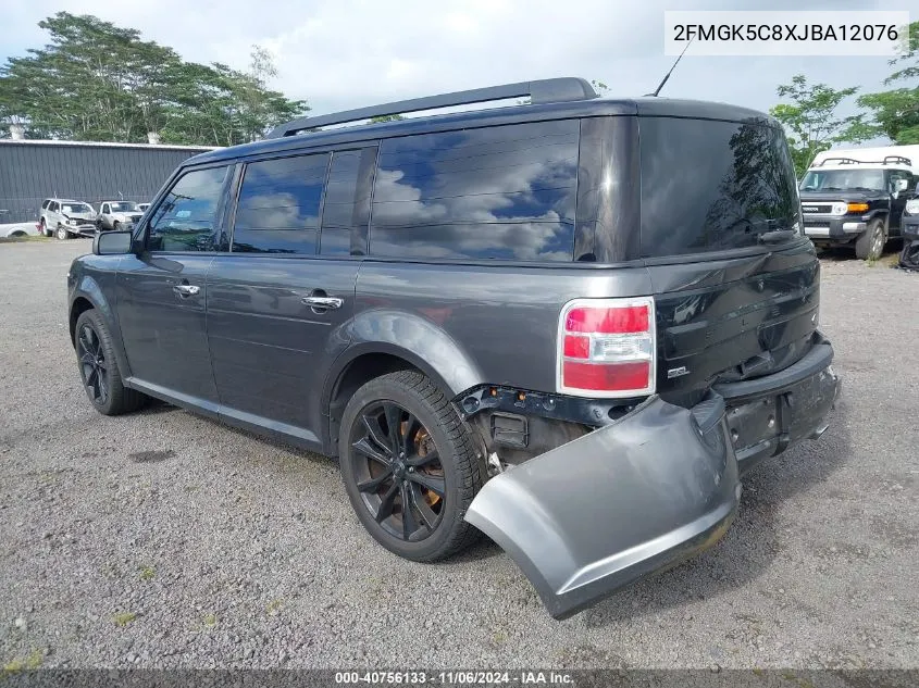 2018 Ford Flex Sel VIN: 2FMGK5C8XJBA12076 Lot: 40756133