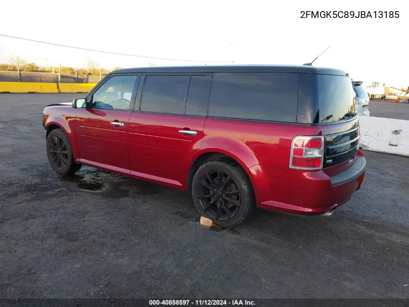 2018 Ford Flex Sel VIN: 2FMGK5C89JBA13185 Lot: 40858597