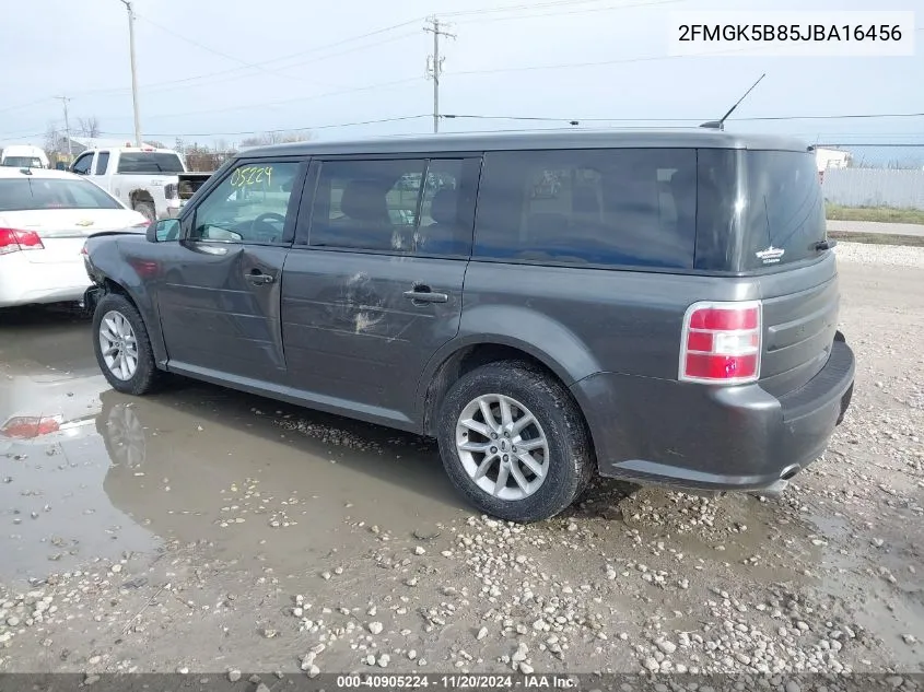 2018 Ford Flex Se VIN: 2FMGK5B85JBA16456 Lot: 40905224