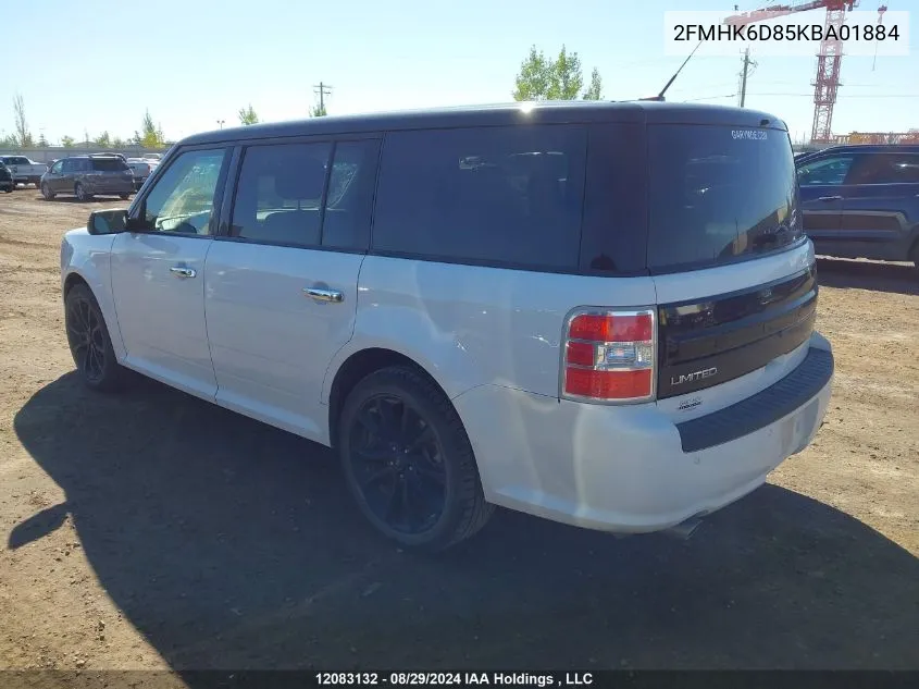 2019 Ford Flex Limited VIN: 2FMHK6D85KBA01884 Lot: 12083132