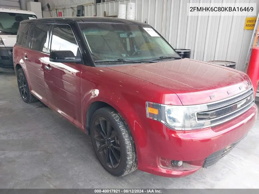 2019 Ford Flex Sel VIN: 2FMHK6C80KBA16469 Lot: 40017921