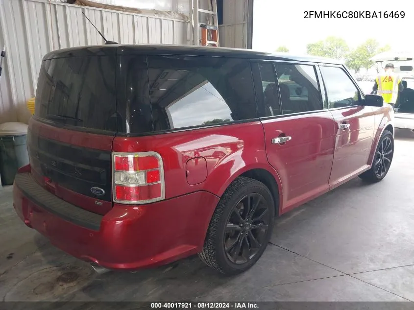 2019 Ford Flex Sel VIN: 2FMHK6C80KBA16469 Lot: 40017921