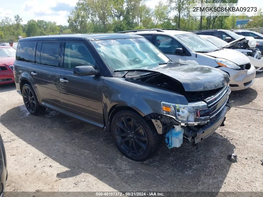 2019 Ford Flex Sel VIN: 2FMGK5C86KBA09273 Lot: 40107372