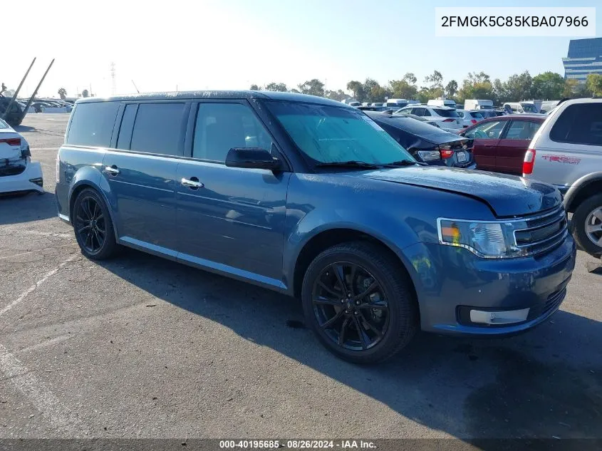 2019 Ford Flex Sel VIN: 2FMGK5C85KBA07966 Lot: 40195685