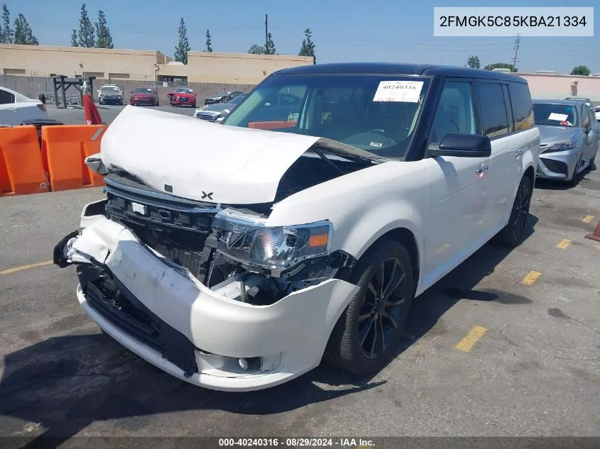 2019 Ford Flex Sel VIN: 2FMGK5C85KBA21334 Lot: 40240316