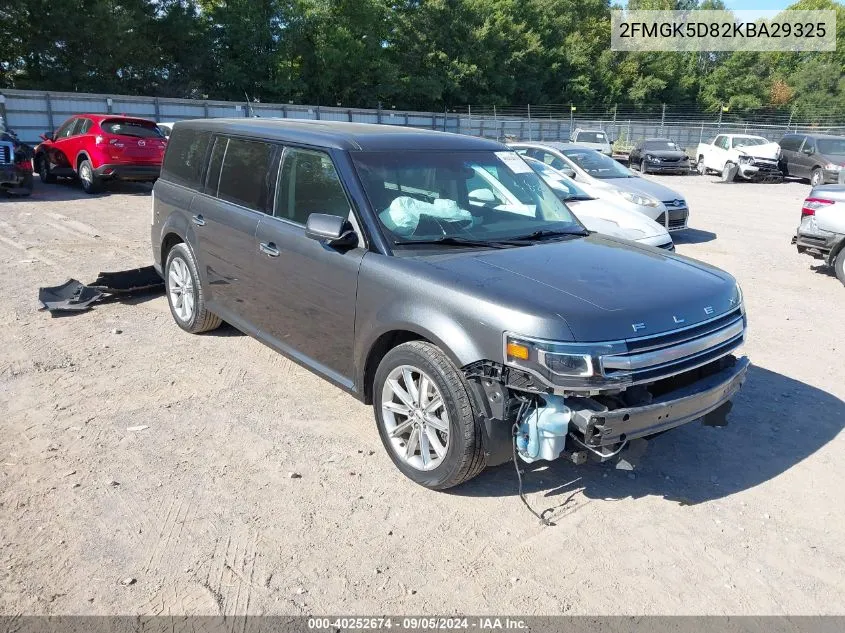 2FMGK5D82KBA29325 2019 Ford Flex Limited