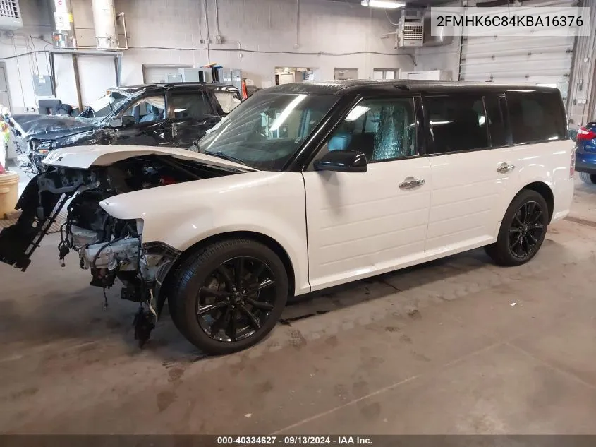 2FMHK6C84KBA16376 2019 Ford Flex Sel