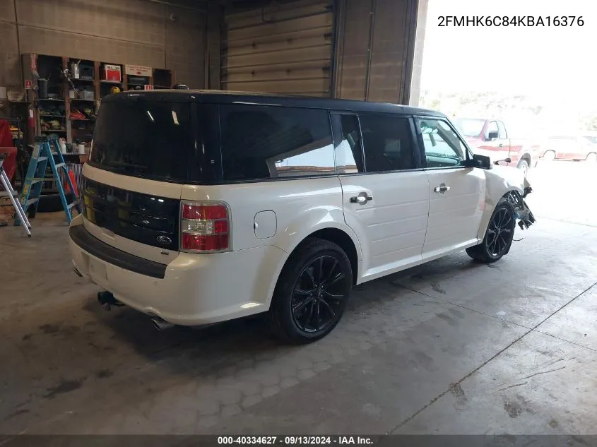 2FMHK6C84KBA16376 2019 Ford Flex Sel