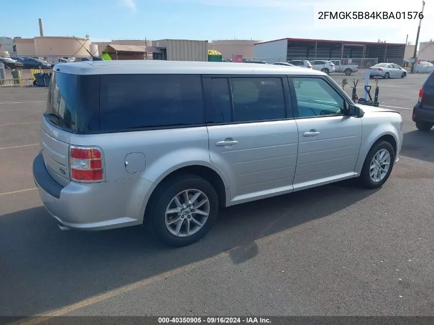 2FMGK5B84KBA01576 2019 Ford Flex Se