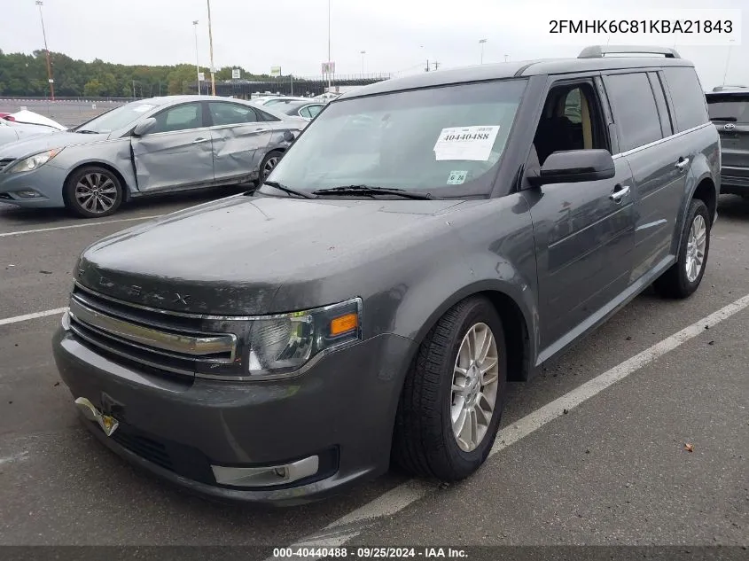 2019 Ford Flex Sel VIN: 2FMHK6C81KBA21843 Lot: 40440488