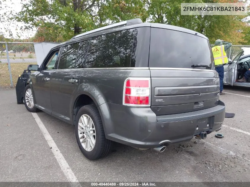 2019 Ford Flex Sel VIN: 2FMHK6C81KBA21843 Lot: 40440488