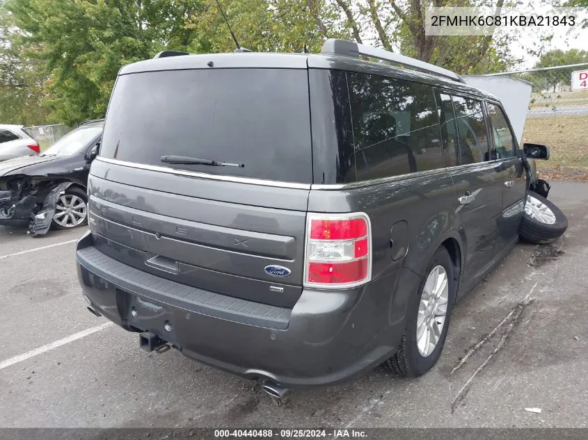 2019 Ford Flex Sel VIN: 2FMHK6C81KBA21843 Lot: 40440488