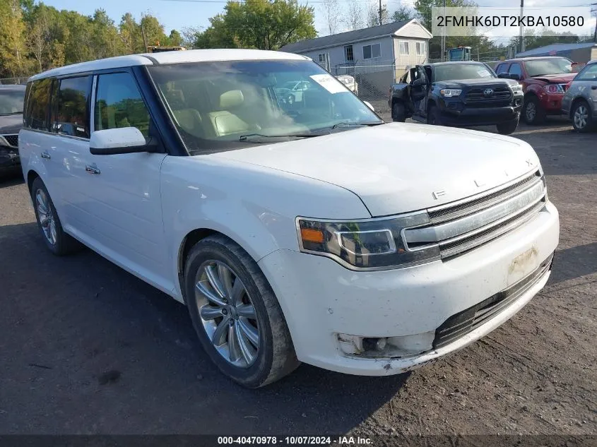 2019 Ford Flex Limited VIN: 2FMHK6DT2KBA10580 Lot: 40470978