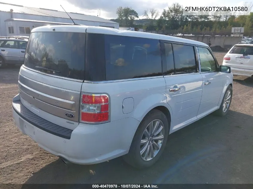 2019 Ford Flex Limited VIN: 2FMHK6DT2KBA10580 Lot: 40470978