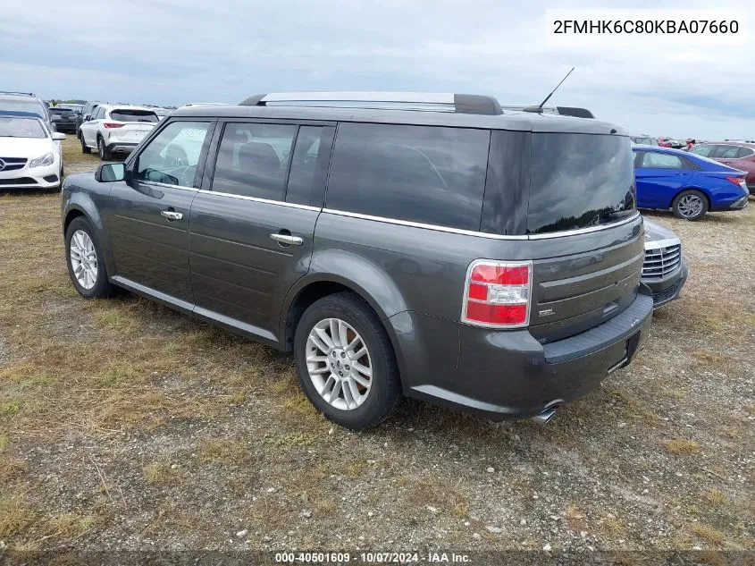 2019 Ford Flex Sel VIN: 2FMHK6C80KBA07660 Lot: 40501609