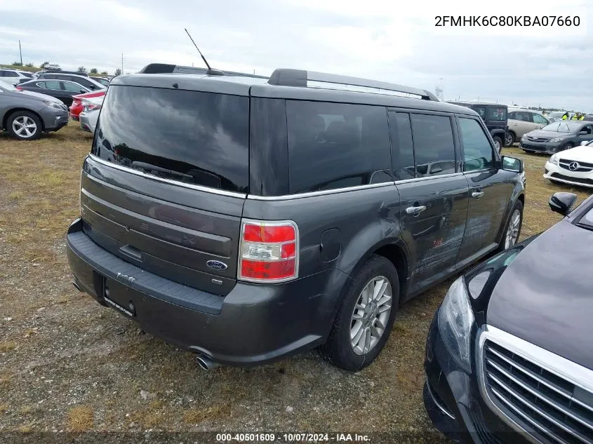 2019 Ford Flex Sel VIN: 2FMHK6C80KBA07660 Lot: 40501609