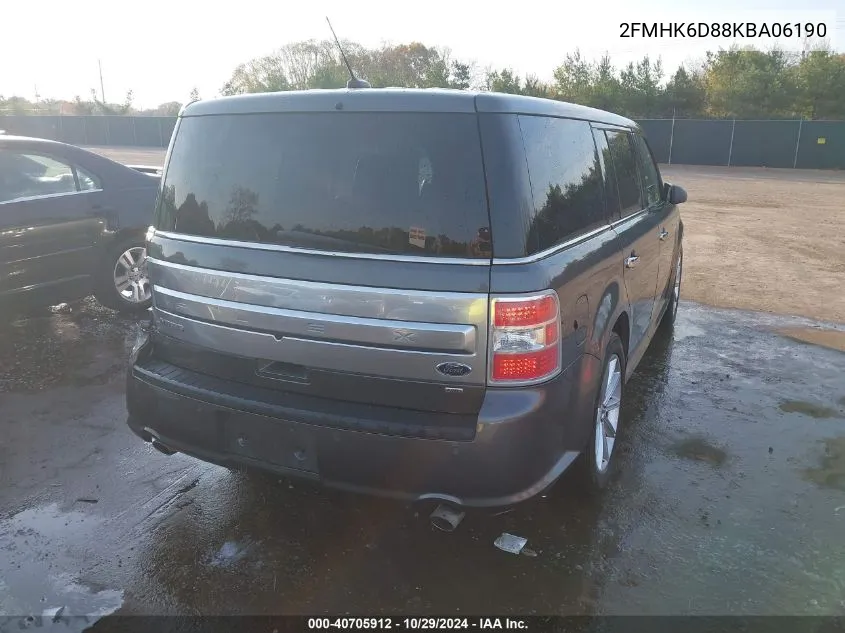 2019 Ford Flex Limited VIN: 2FMHK6D88KBA06190 Lot: 40705912