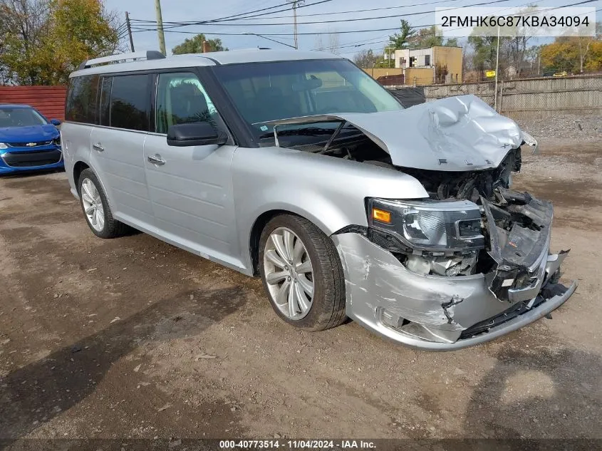 2019 Ford Flex Sel VIN: 2FMHK6C87KBA34094 Lot: 40773514