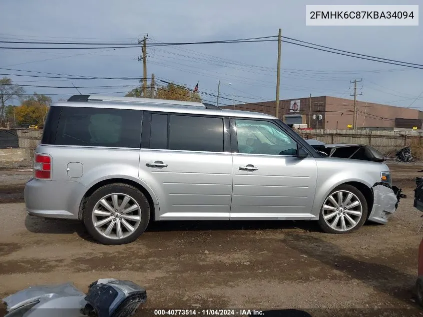 2019 Ford Flex Sel VIN: 2FMHK6C87KBA34094 Lot: 40773514