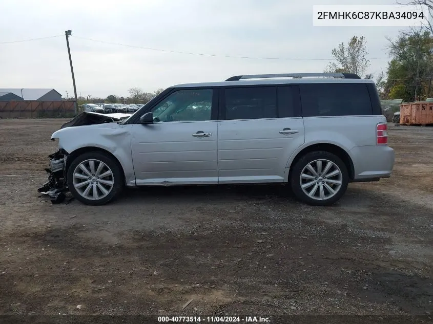 2019 Ford Flex Sel VIN: 2FMHK6C87KBA34094 Lot: 40773514