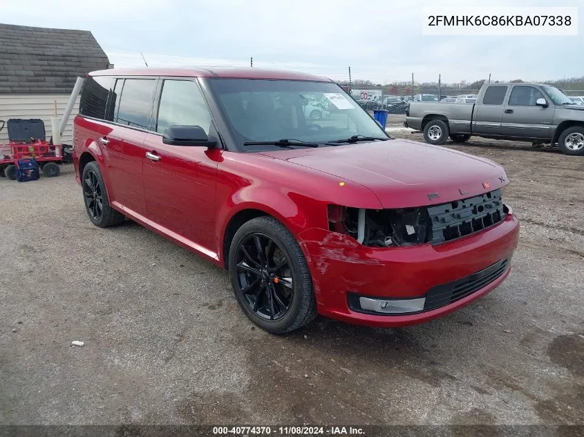 2019 Ford Flex Sel VIN: 2FMHK6C86KBA07338 Lot: 40774370