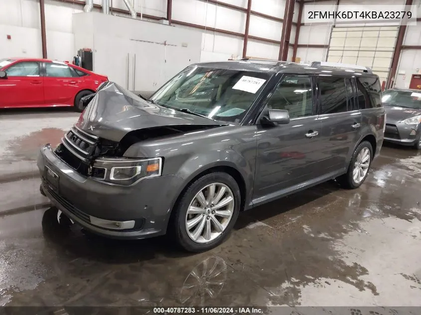 2019 Ford Flex Limited VIN: 2FMHK6DT4KBA23279 Lot: 40787283