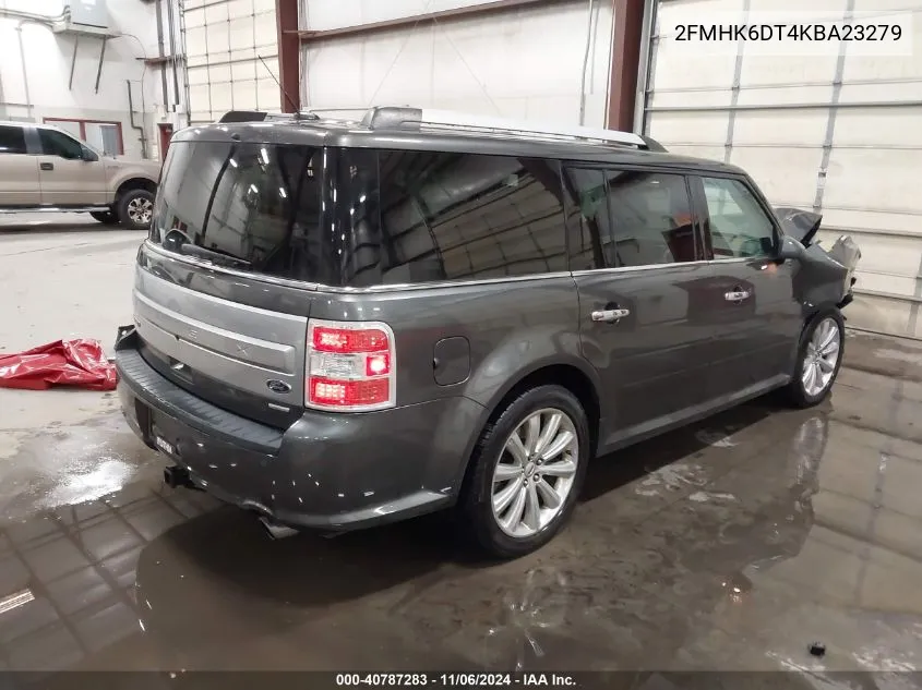 2019 Ford Flex Limited VIN: 2FMHK6DT4KBA23279 Lot: 40787283