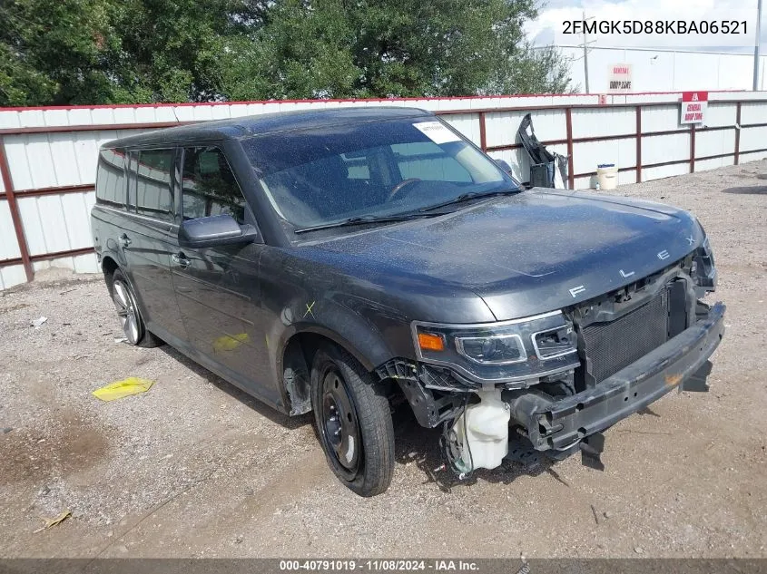 2019 Ford Flex Limited VIN: 2FMGK5D88KBA06521 Lot: 40791019