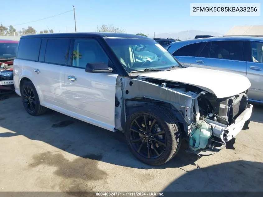 2019 Ford Flex Sel VIN: 2FMGK5C85KBA33256 Lot: 40824771