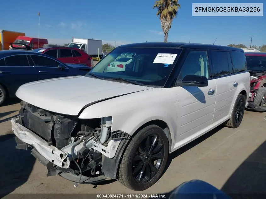 2019 Ford Flex Sel VIN: 2FMGK5C85KBA33256 Lot: 40824771