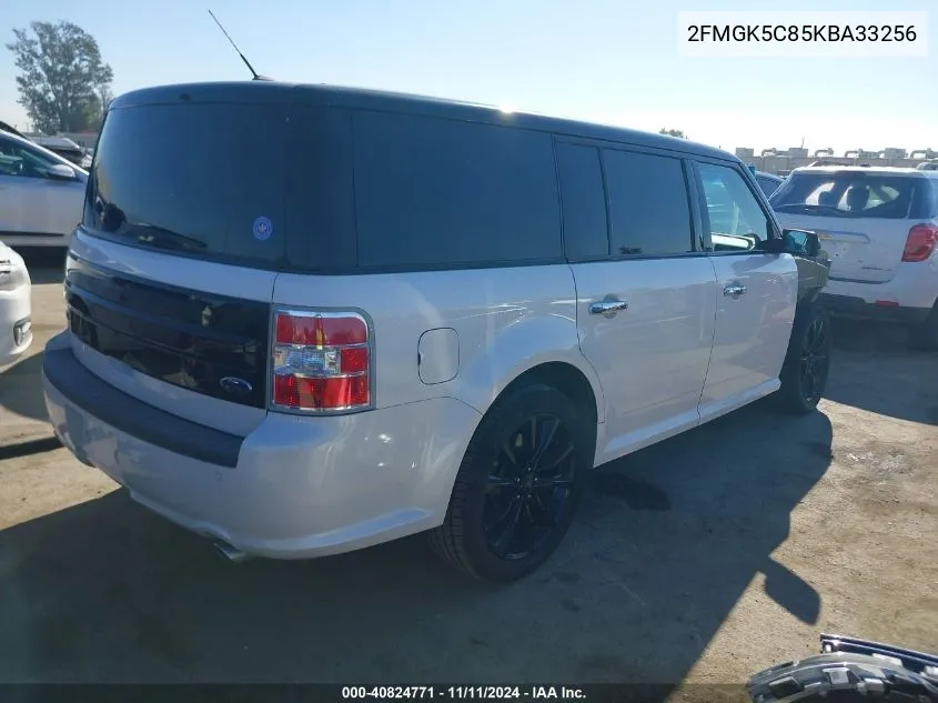 2019 Ford Flex Sel VIN: 2FMGK5C85KBA33256 Lot: 40824771