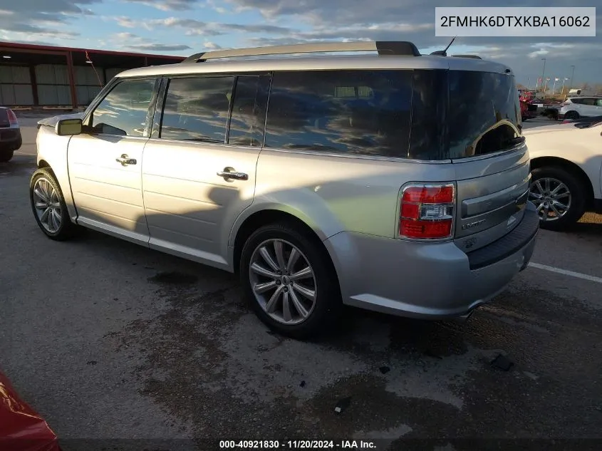 2019 Ford Flex Limited VIN: 2FMHK6DTXKBA16062 Lot: 40921830