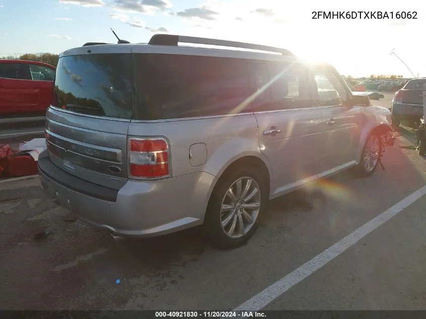 2019 Ford Flex Limited VIN: 2FMHK6DTXKBA16062 Lot: 40921830